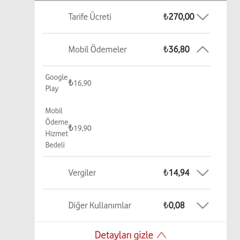 Google Play Ödeme Hizmet Bedeli