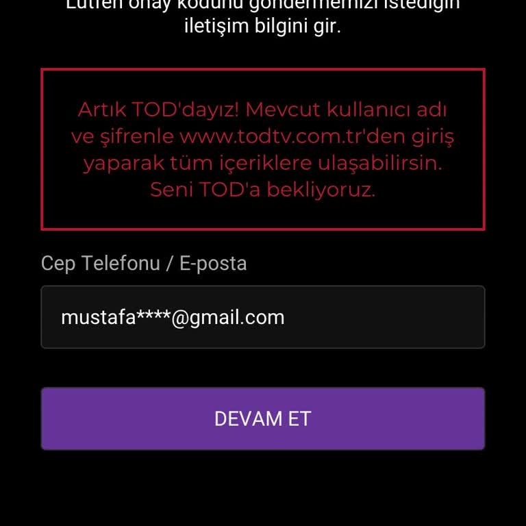 Digiturk Ödeme Sonrası Şifre İşlemleri