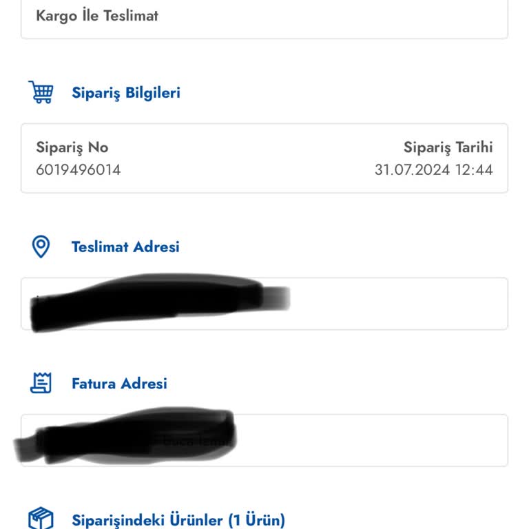 Cepte Şok İptal Ürün Ve İade Edilmeyen Ücret