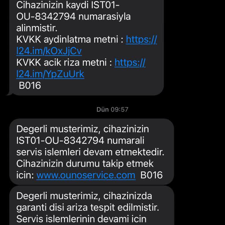 Ouno Service Garanti Kapsamındaki Huawei Saat İçin Ekstra Ücret Talebi