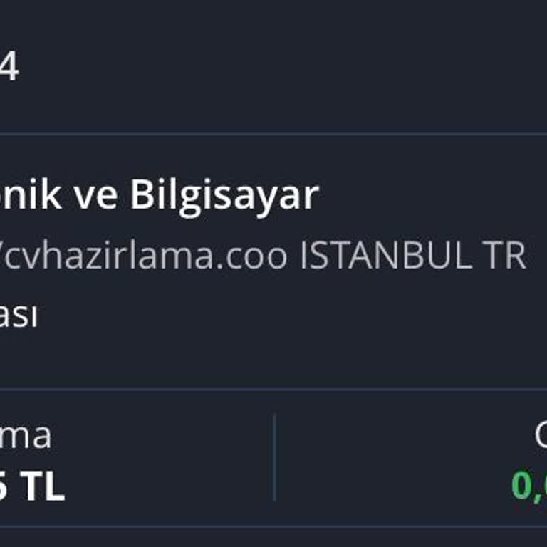 Cvhazirlama.cool İzinsiz Abonelik Ve Karttan 561₺ Para Çekme