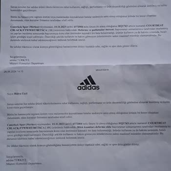 Adidas'ın Kalite Düşüklüğü