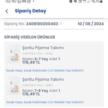 LCW Kampanya Ve Site Sorunu