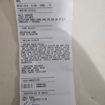 DemirDöküm Kombi Servis Hizmetleri Ve Garanti Sorunu