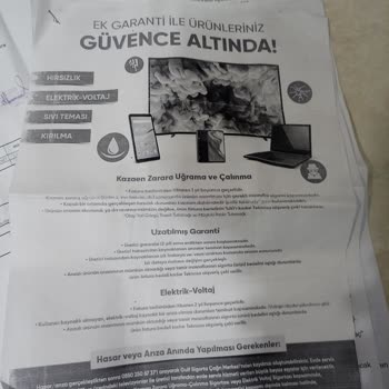 Teknosa Teknogaranti Geçersizliği - Geçerliliği Olmayan Hizmet Satıyorlar