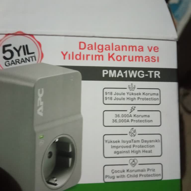 Arçelik-Apc Gerilim Koruyucu Priz Sorunu