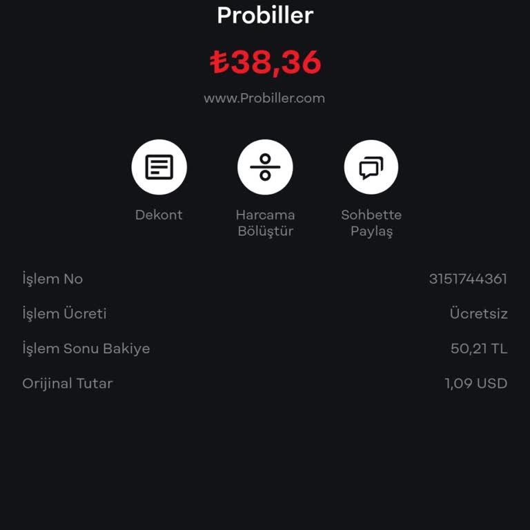 Probiller Para Çekme. Şikayeti