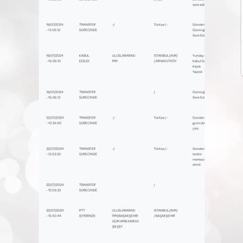 PTT Kargo PTT Arnavutköy Uluslararası PİM Gümrüğe Takılan Kargom Elime Ulaşmadı.