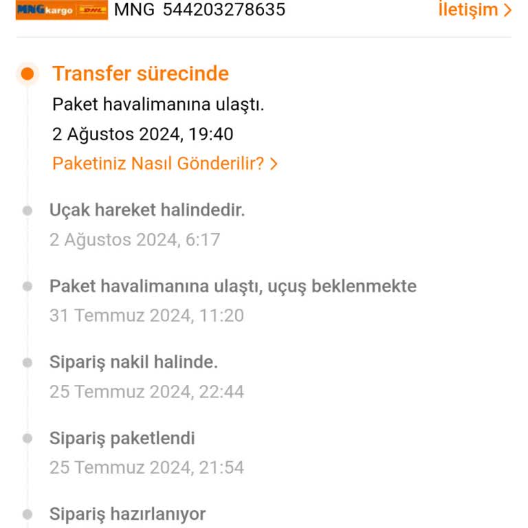 Temu Alışverişi MNG Kargo Gümrük Sorunu