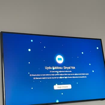 Samsung Frame TV Uydu Sinyali Yok