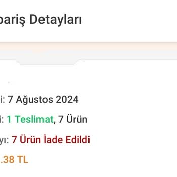 Patiswiss Haksız Yere Yapılan İade