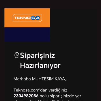 Teknosa'dan İade Ve Para İadesi Sorunu