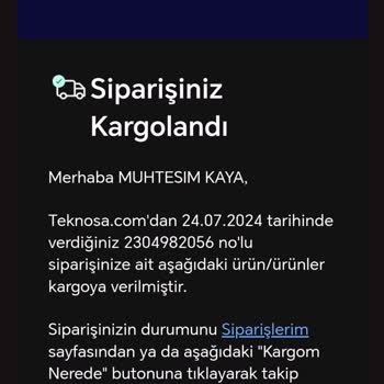 Teknosa'dan İade Ve Para İadesi Sorunu