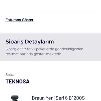 Teknosa'dan İade Ve Para İadesi Sorunu