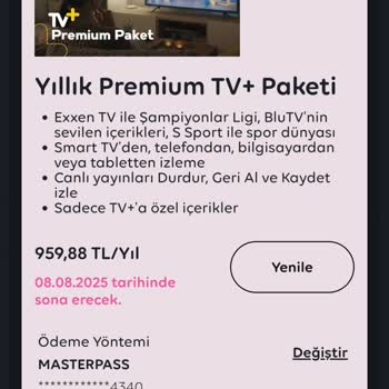 TV+ Deneme Süresi Aldatması