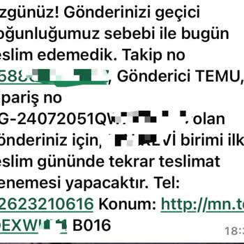 MNG Kargo'nun Kafasına Göre Kargomu Teslim Etmemesi