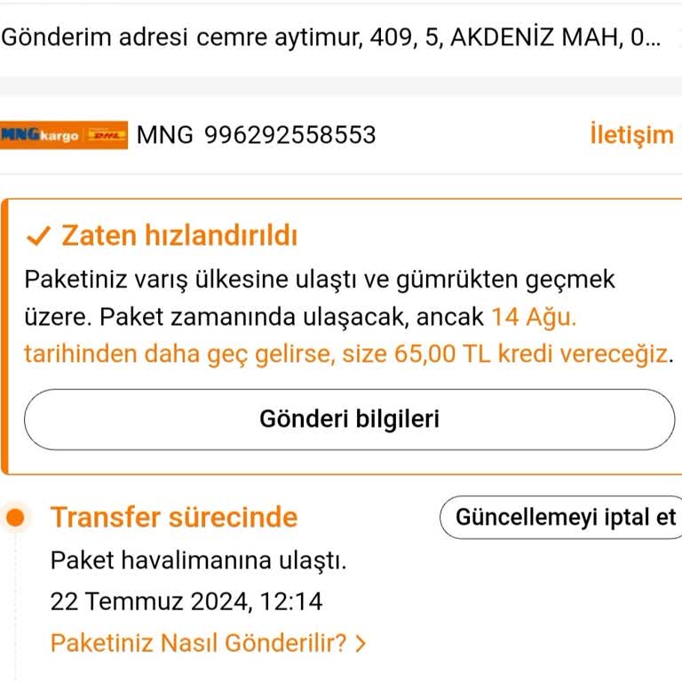 Temu Sipariş Güncellemesi Ve İade Talebi Hakkında Yaşanan Sorunlar