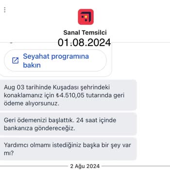 Hotels.com’un İptal Edilen Rezervasyon İçin İade Tutarını Yatırmaması