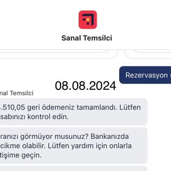 Hotels.com’un İptal Edilen Rezervasyon İçin İade Tutarını Yatırmaması