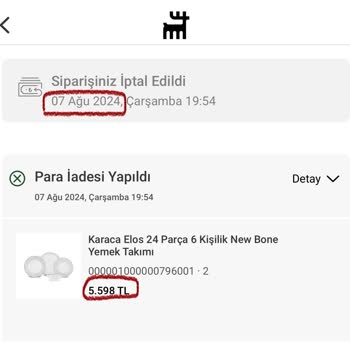 Karaca Züccaciye Kırmızı Etiket Yalanı