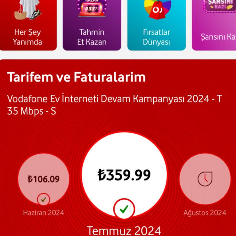 Vodafone Net Fahiş Fiyat Artışı