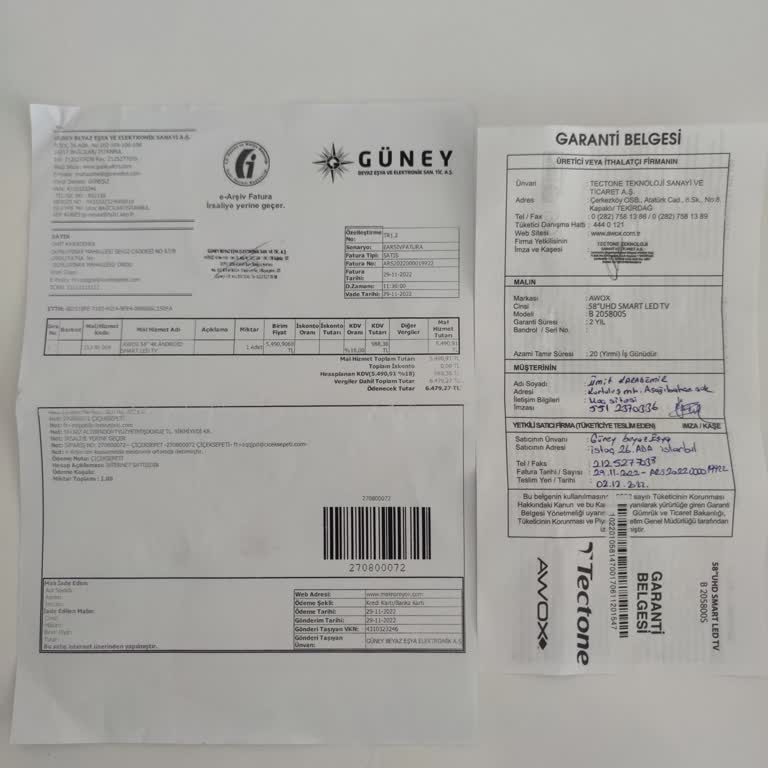 Awox TV Servis Ve Müşteri Hizmetleri Sorunu