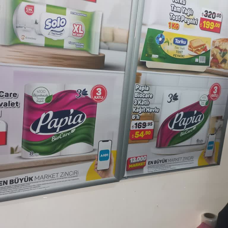 A101 Papia Kağıt Havluyu Afişteki İndirimli Fiyata Satmıyor!