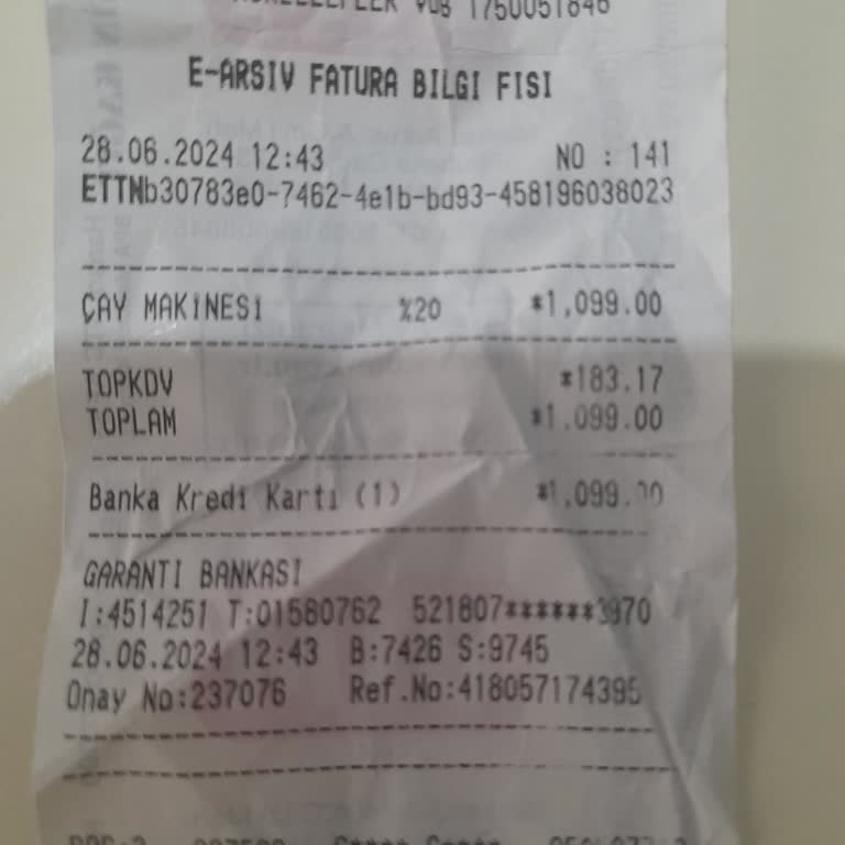 BİM Fakir Marka Çaycı İlk Kullanımda Su Sızdırıyor