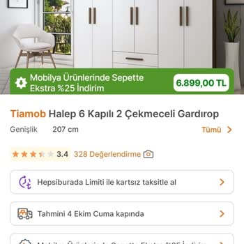 Hepsiburada 2 Ay Sonra Teslim Olması Gereken Dolabı İptal Ediyor