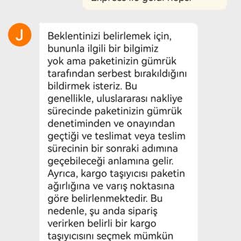MNG Kargo Gümrükten Paketi Almıyor