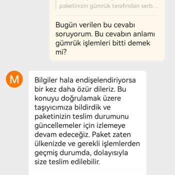 MNG Kargo Gümrükten Paketi Almıyor