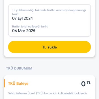 Turkcell Hattı Taşıma Sonrası Kalan Tutarların İadesi Sorunu