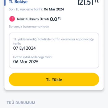 Turkcell Hattı Taşıma Sonrası Kalan Tutarların İadesi Sorunu