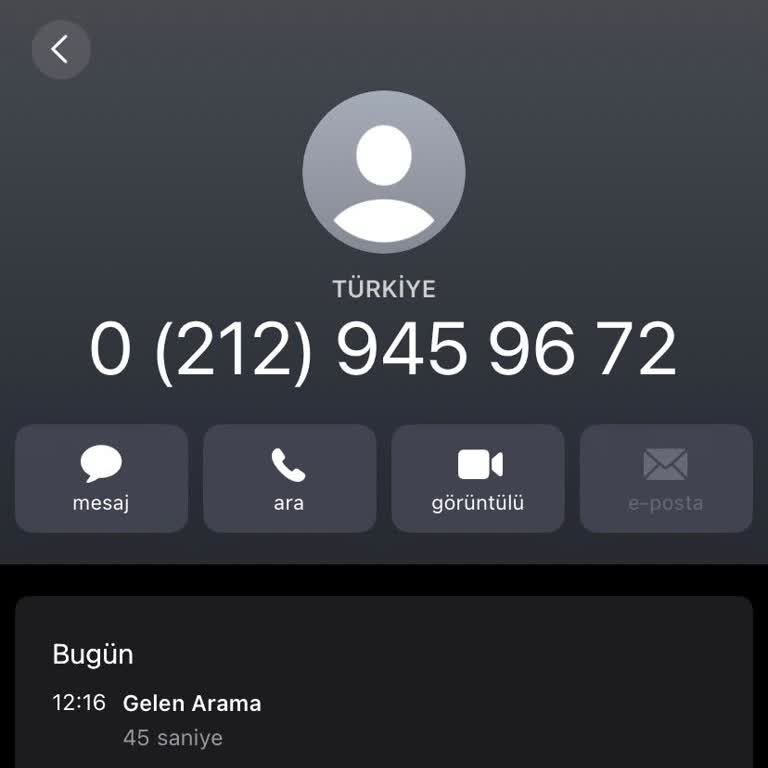 Digiturk'ten Gelen Sert Ve Saygısız Arama