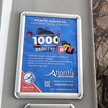 AtlantisNet Atlantisnet Reklamını Yaptığı Hızın 100 De 10 Nu Sağlıyor