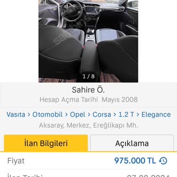 Sahibinden Hesabımı Başka Biri E-Devlet Onayı Yaparak Kullanıyor