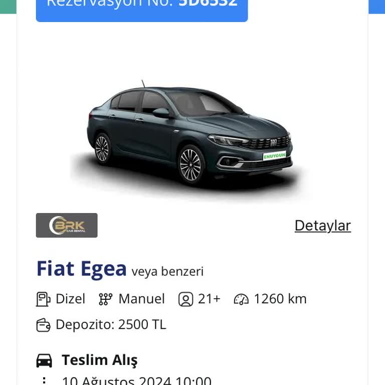 Enuygun.com Antalya Havalimanı Araç Kiralama Sorunu