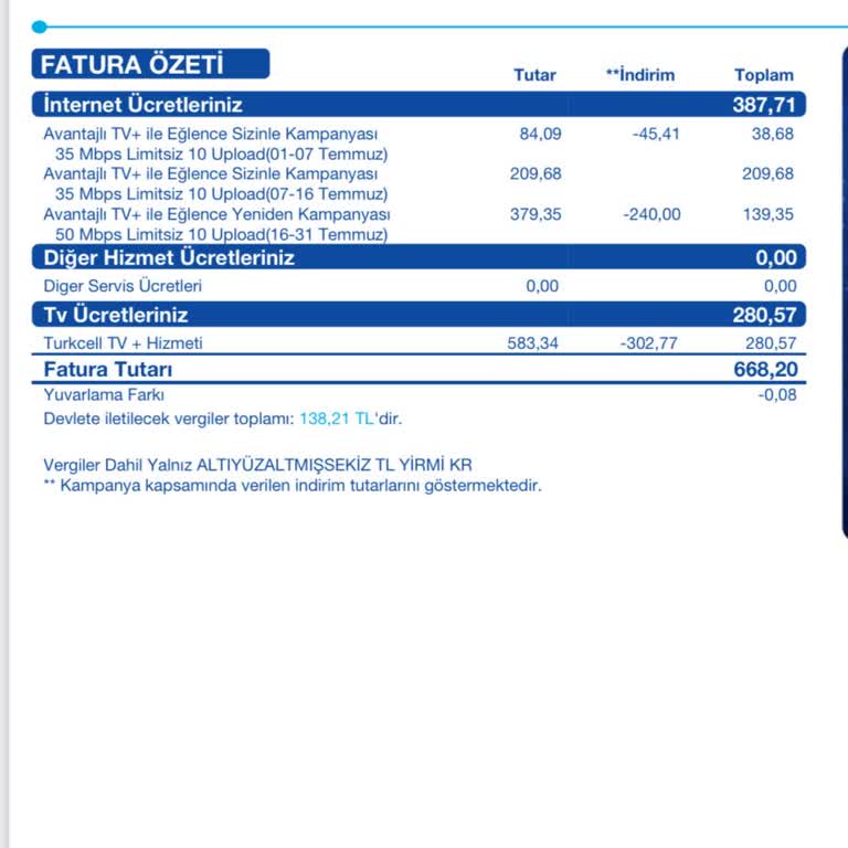 Superonline Yanıltıcı Fatura Ve Sürekli Sorunlar