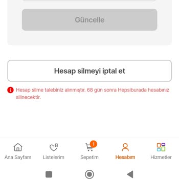 Hepsiburada Premium Üyelik İptali