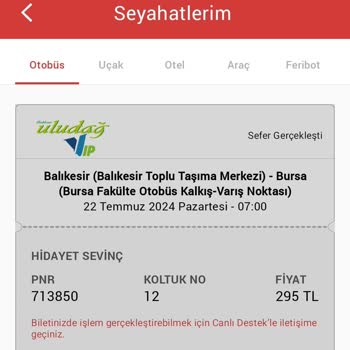 Obilet.com E-bilet Vermedi, Otobüs Firmasına Da Ulaşılamıyor