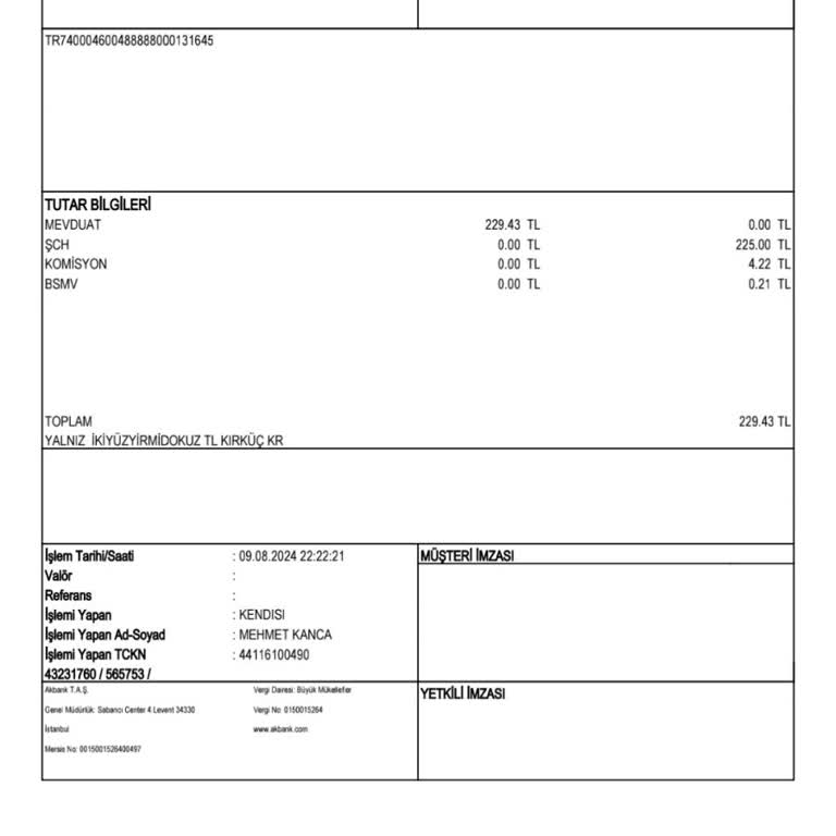Akbank Yatırım Yaptım Ve Yaptığım Yatırım Yüklenmedi
