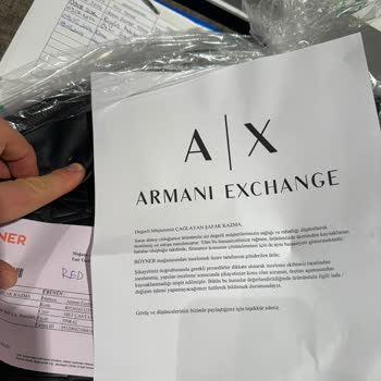 Boyner Armani Çanta Hayal Kırıklığı: Kalite Sorunu Ve Yetersiz Servis