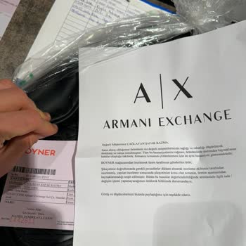 Armani Exchange Armani Çantanın Kalitesizliği Ve Boyner'in İlgisizliği