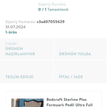 Vivense Teslimat Süresi Ve İptal Sorunu