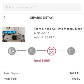 Vivense Ücret İademi Yapmıyor