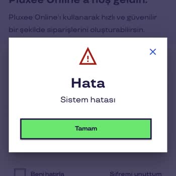 Sodexo Pluxee Kart Üye İşlemleri Sisteme Giriş Yapamıyorum