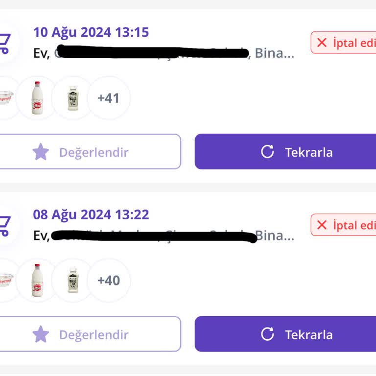 Getir Büyük Sipariş İptalleri Ve Sistemsel Sorunlar