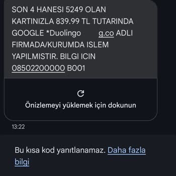 Dualingo İzinsiz Ücret Çekimi. Muhatap Bulamıyorum.