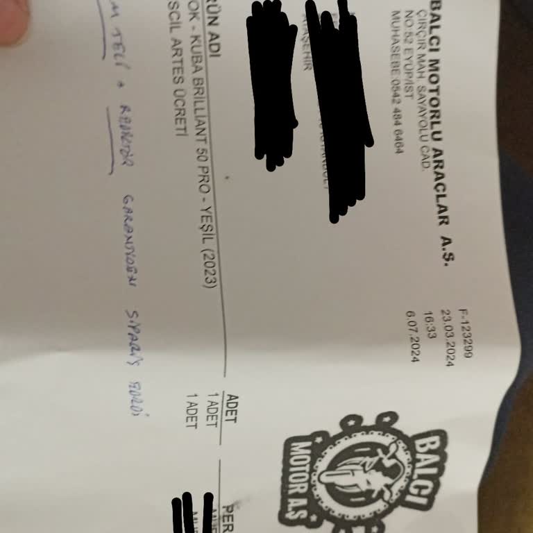 Kuba Balcı Motor Yedek Parça Sorunu