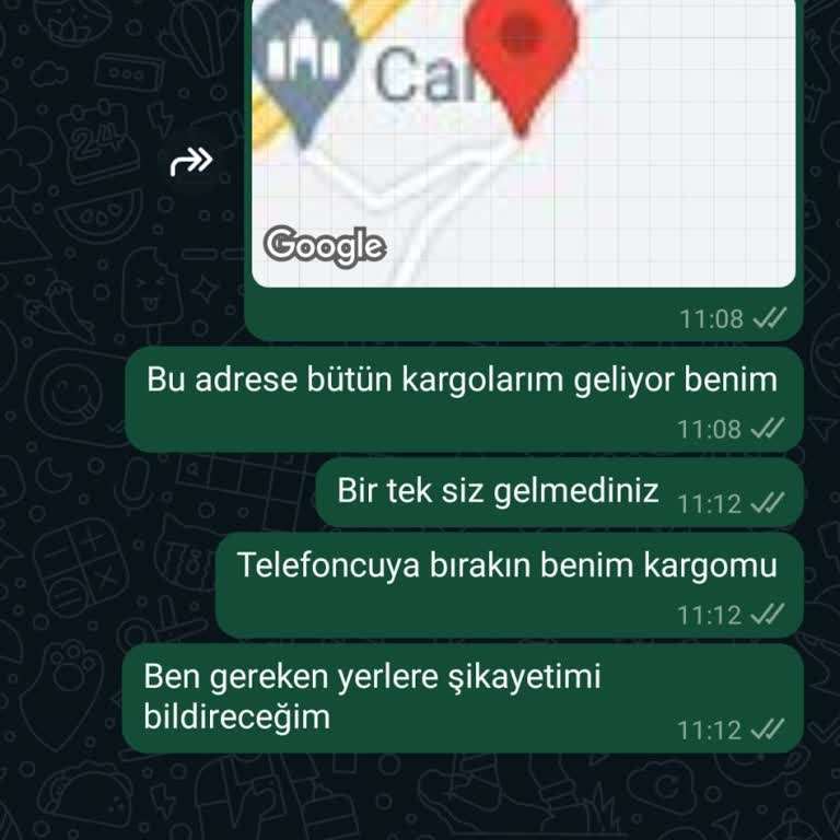 Yurtiçi Kargo Kargomu Evime Teslim Etmedi
